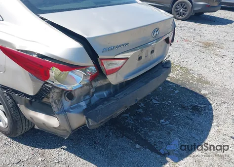 2011 Hyundai Sonata Gls из США, поврежденный, VIN 5NPEB4AC5BH117272